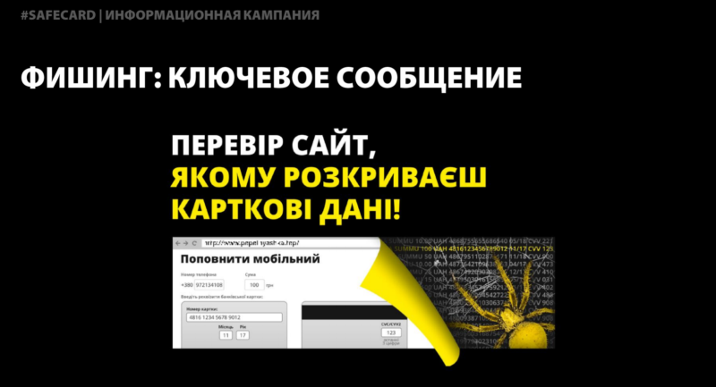 Информация о фишинговом сайте